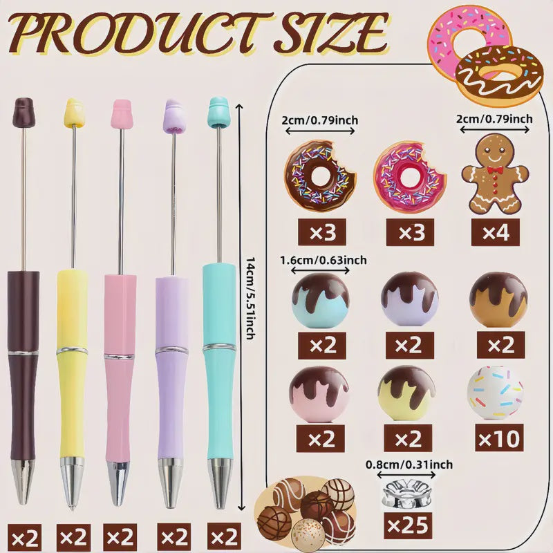 Create a  Charm Pen - Donut