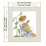 Load image into Gallery viewer, Stamped Cross Stitch Kit - Totoro&#39;s Leafy Shelter 14CT
