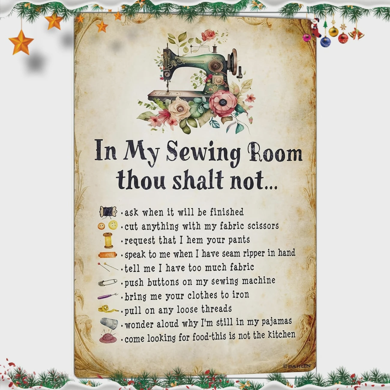 Craft Sign - Sewing