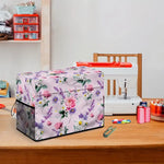 Load image into Gallery viewer, Sewing Machine Dust Cover - Lavender &amp; Roses

