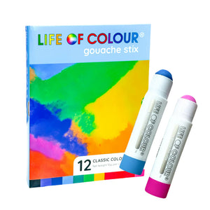 Gouache Paint Stix - Classic (12)