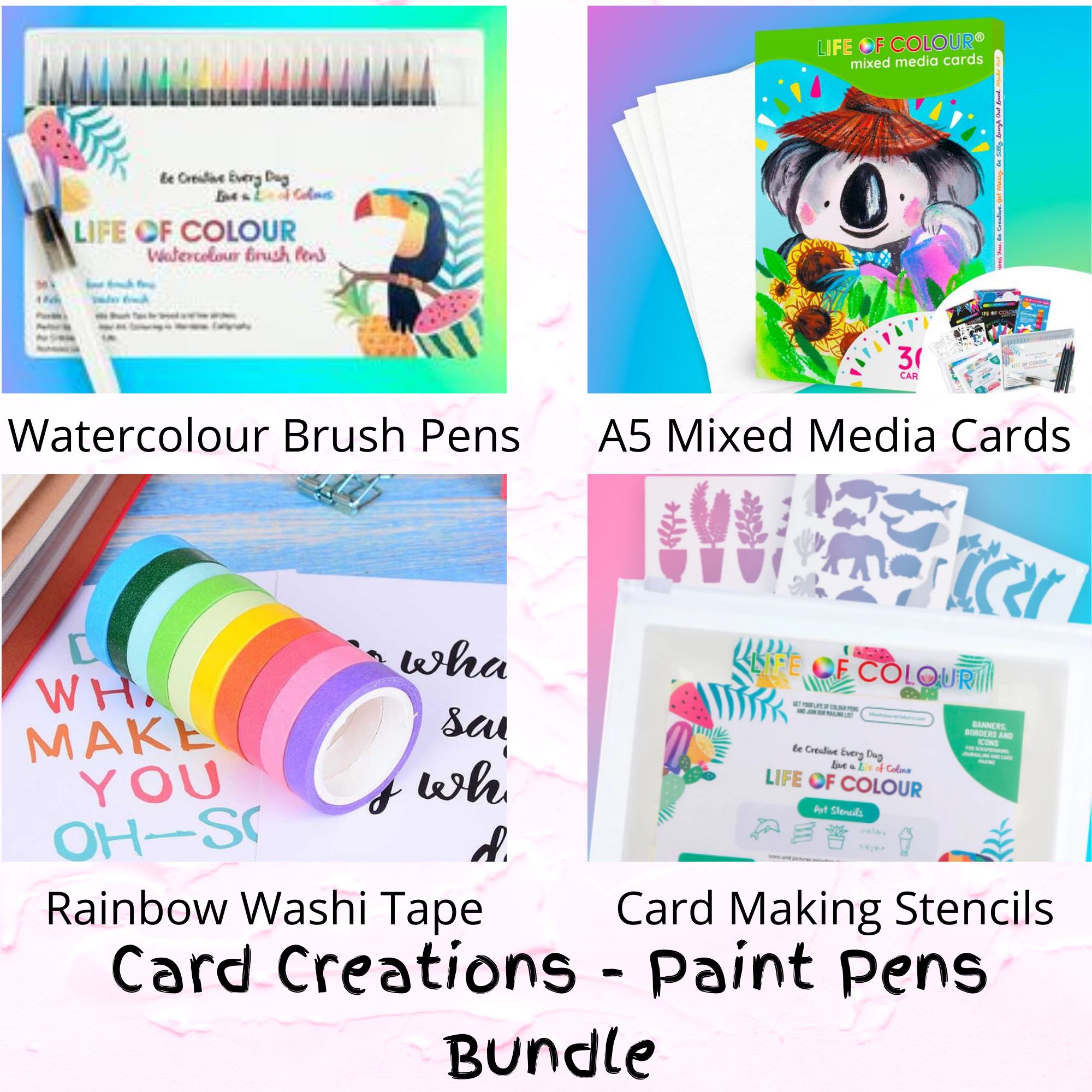 Card Creations - Paint Pens Bundle