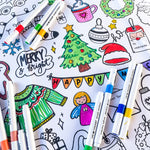 将图片加载到图库查看器，Life of Colour - Christmas Wrapping Paper
