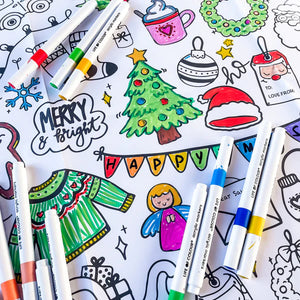 Life of Colour - Christmas Wrapping Paper
