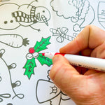 将图片加载到图库查看器，Life of Colour - Christmas Wrapping Paper

