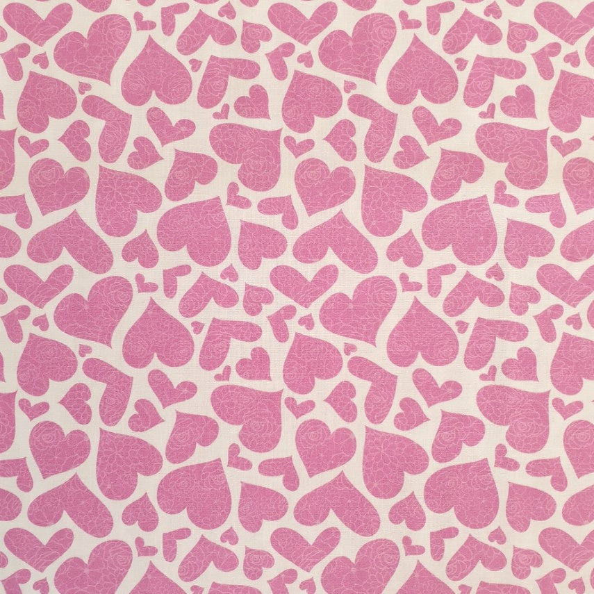 Flower in Pink Hearts