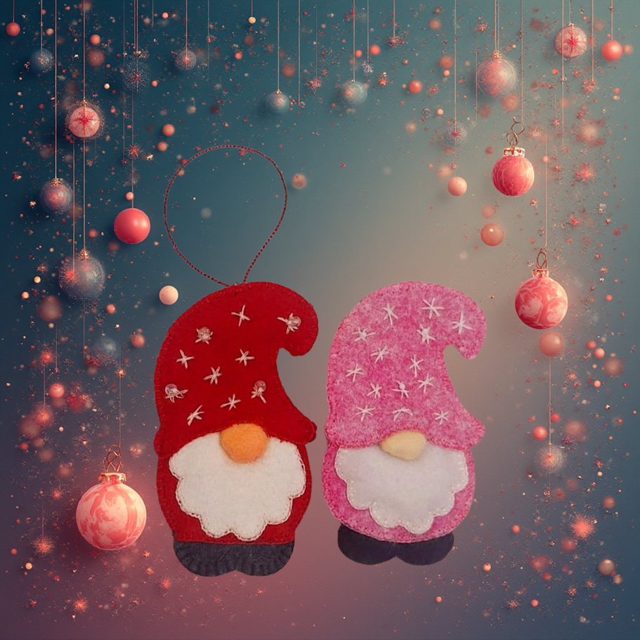 Felt Applique Kit - Gnomeo Gnome Kit