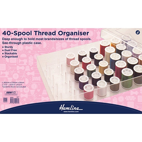 Hemline 40 Spool Thread Organiser