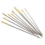 Load image into Gallery viewer, Hobby Gift Gold Eye Embroidery Needles – Assorted Sizes (10 pcs)
