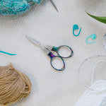 Load image into Gallery viewer, Knitpro Rainbow Folding Scissors
