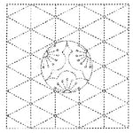 将图片加载到图库查看器，Sashiko Printed Cloth - Natural  31x31cm
