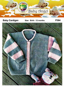 P364 - Children's Cardigan 4ply