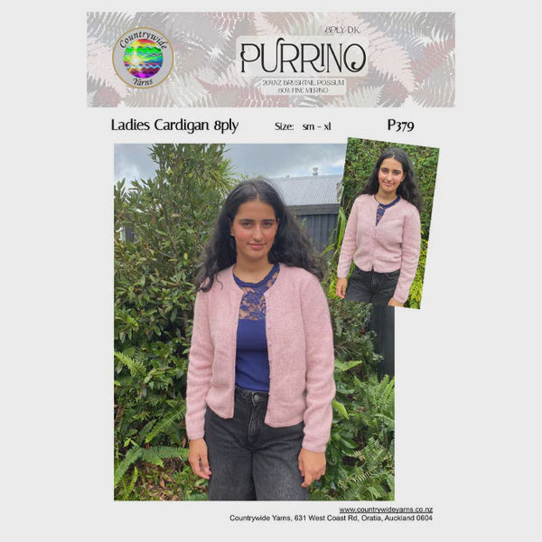 P379 - Ladies Cardigan