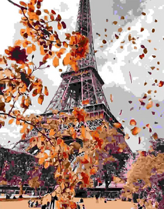 Paint by Number - Paris in Autumn