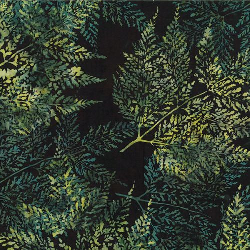 Batik - Bali Handpaint Black Jade