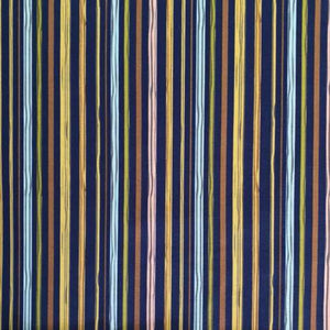 Woodland Spring Stripe - Navy