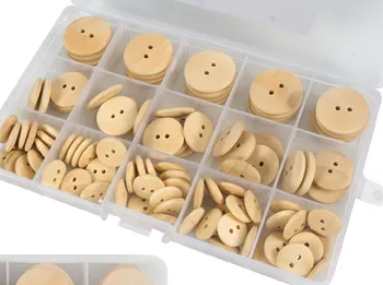 Wooden Craft Buttons