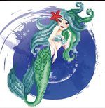 Load image into Gallery viewer, Diamond Art® Mermaid – 30cm x 30cm
