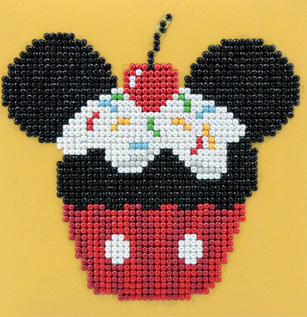 Diamond Dotz Boxes - Cupcake Mickey