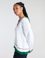 Load image into Gallery viewer, Serena Sweater Pattern - Intermediate Knitting Pattern
