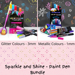 Sparkle and Shine - Paint Pens Bundle