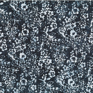Batik - Small Flowers Liquorice