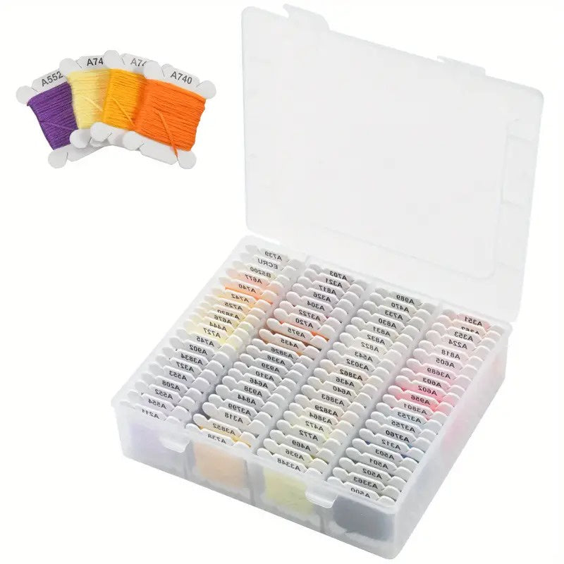 Embroidery Thread Pack 80Pc