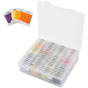 Embroidery Thread Pack 80Pc