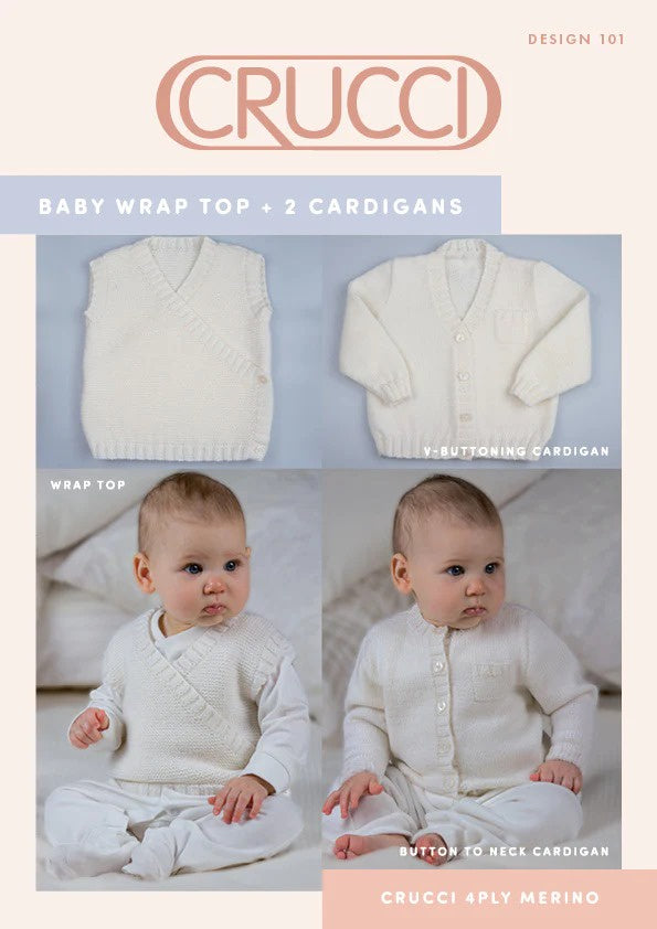 Knitting Pattern - 101 Baby 4ply
