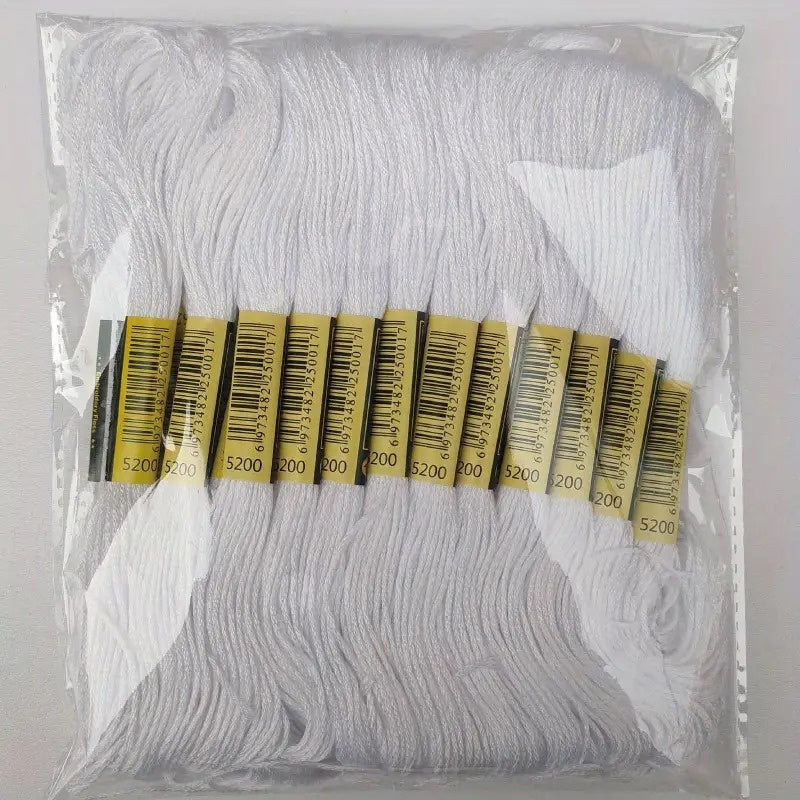 Stranded Floss White – All You Needle NZ