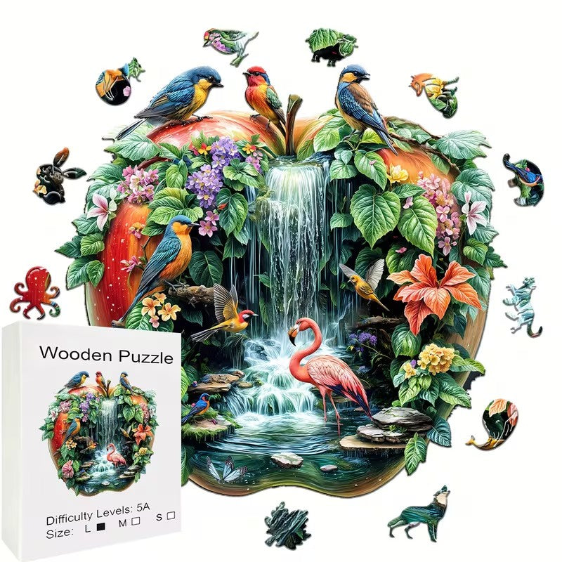 Wooden Puzzle - Bird Paradise