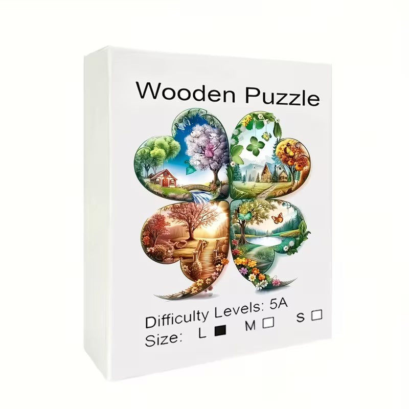 Wooden Puzzle - Four Seasons