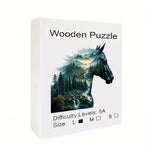 Load image into Gallery viewer, Wooden Puzzle - Gallop Through Horizons
