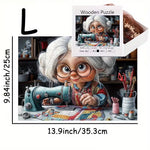 Load image into Gallery viewer, Wooden Puzzle - Threads of Time
