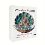 Load image into Gallery viewer, Wooden Puzzle - Castle In the Sea
