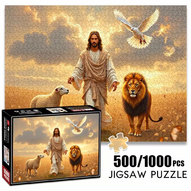 Puzzle - The Lion & The Lamb