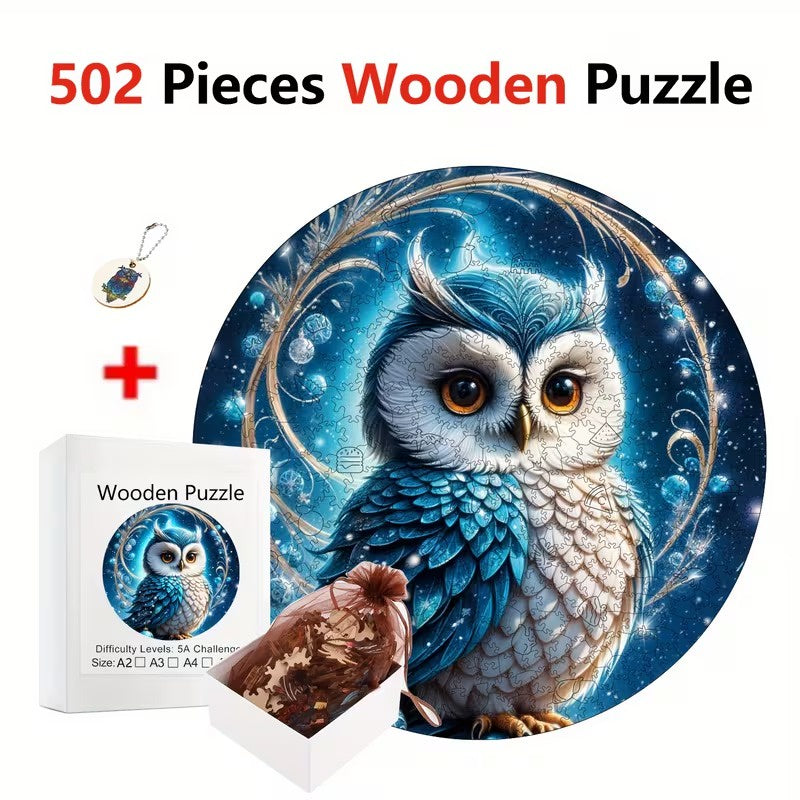 Wooden Puzzle - Wise Beauty