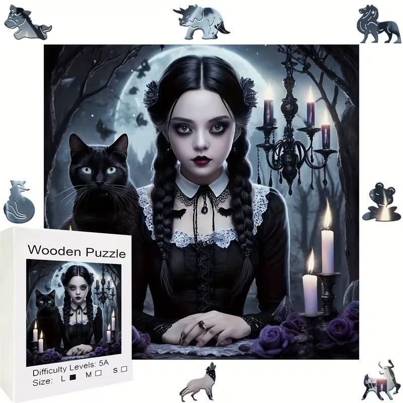 Wooden Puzzle - Gothic Charm