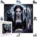 Load image into Gallery viewer, Wooden Puzzle - Gothic Charm
