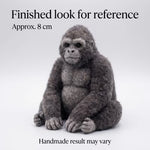 Load image into Gallery viewer, Needle Felting - Gorilla
