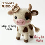 Load image into Gallery viewer, Needle Felting -  Cute Cow
