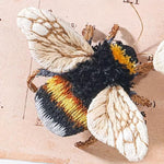 Load image into Gallery viewer, Nature Inspired 3D Embroidery Kits - Bee
