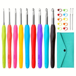 将图片加载到图库查看器，Crochet Hook Set – 22 Piece Includes Case
