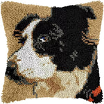 Load image into Gallery viewer, Latch Hook Cushion Kit - Border Collie
