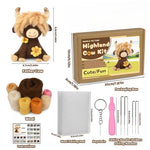 Load image into Gallery viewer, Needle Felting - Highland Cow
