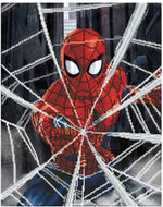Load image into Gallery viewer, Diamond Dotz®  Marvel Spider-Man Web Slinger Diamond Painting Kit – 53cm x 42cm
