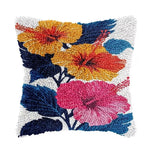 将图片加载到图库查看器，Latch Hook Cushion Kit - Hibiscus
