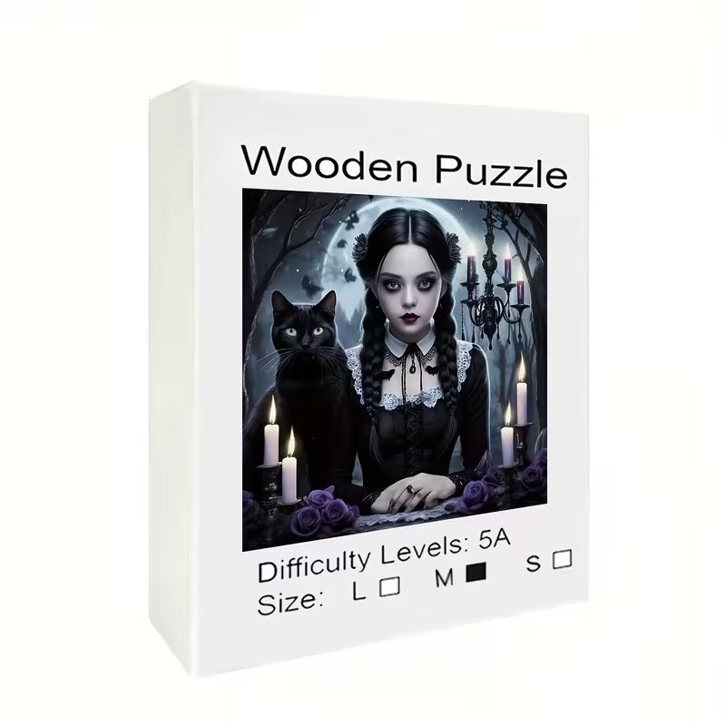 Wooden Puzzle - Gothic Charm