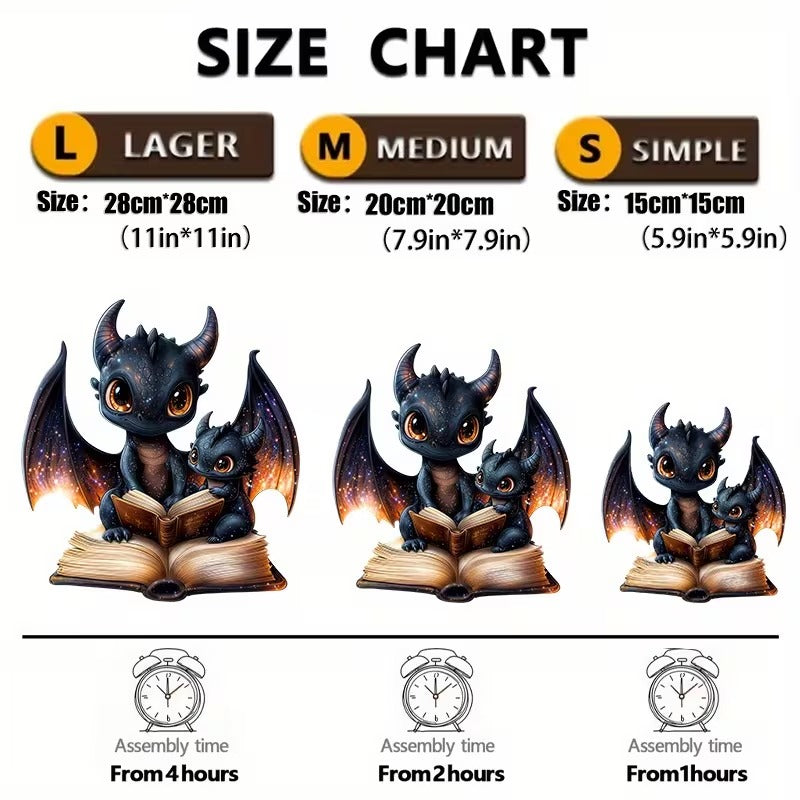 Wooden Puzzle - Dragon Tales