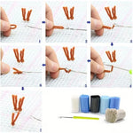 将图片加载到图库查看器，Latch Hook Rug Kit - Sunshine Cat
